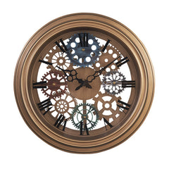 Horloge Murale avec Engrenages