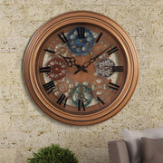 Horloge Murale avec Engrenages