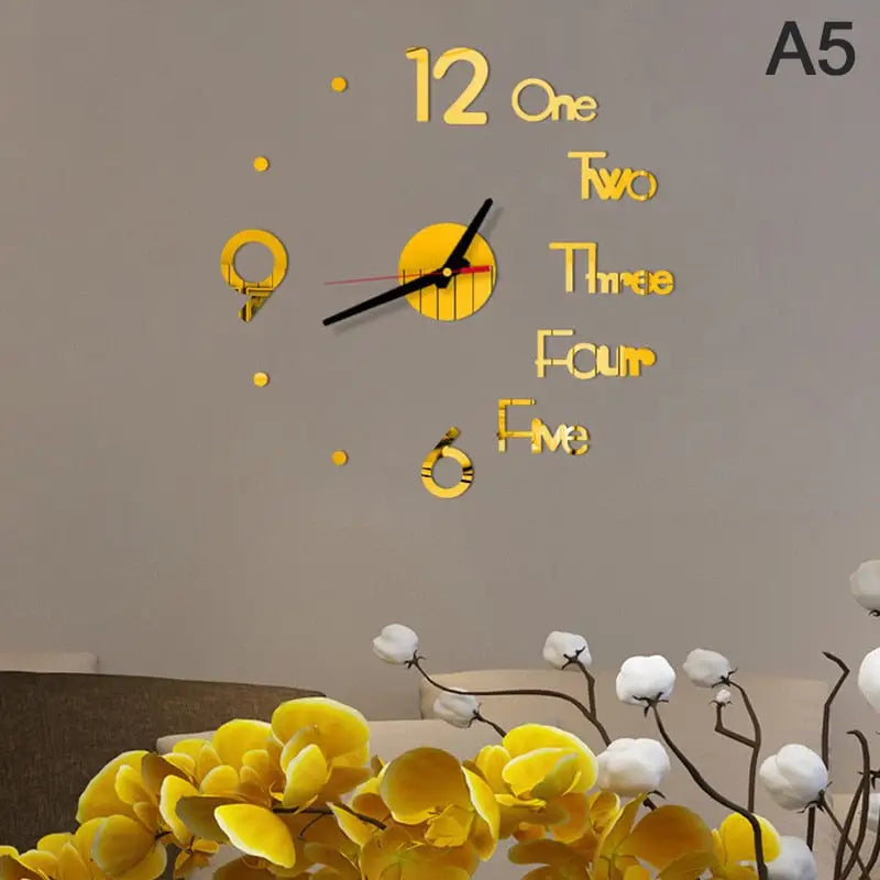 Design Moderne Horloge Murale - horloge-industrielle