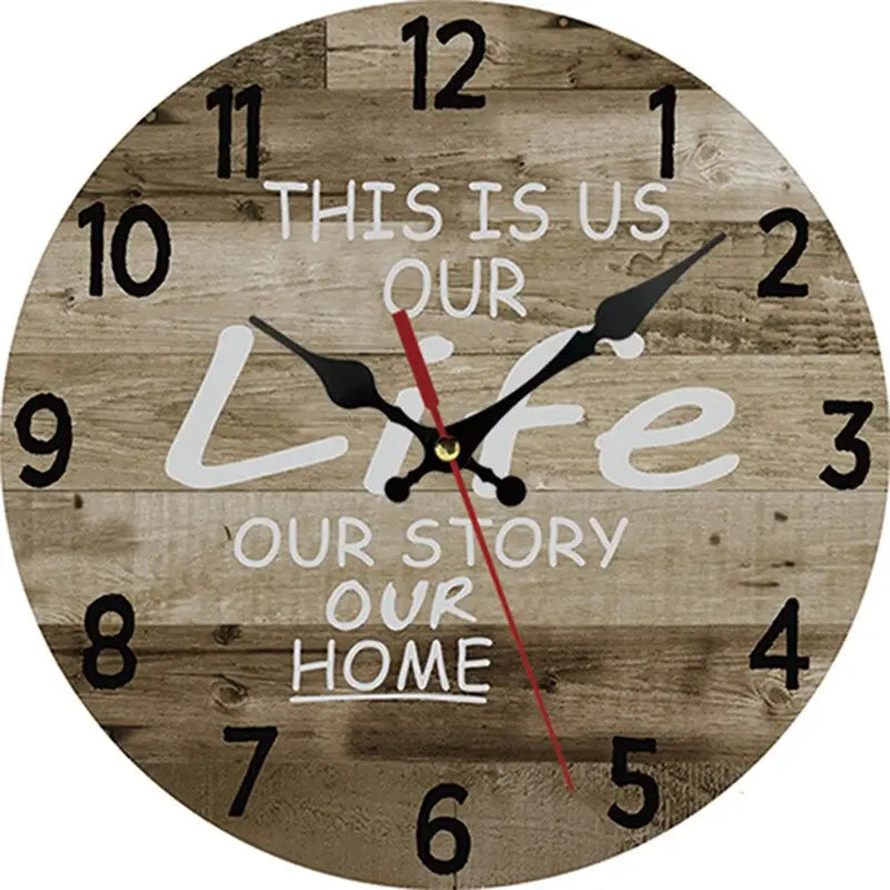 Grande Horloge Murale Vintage - horloge-industrielle