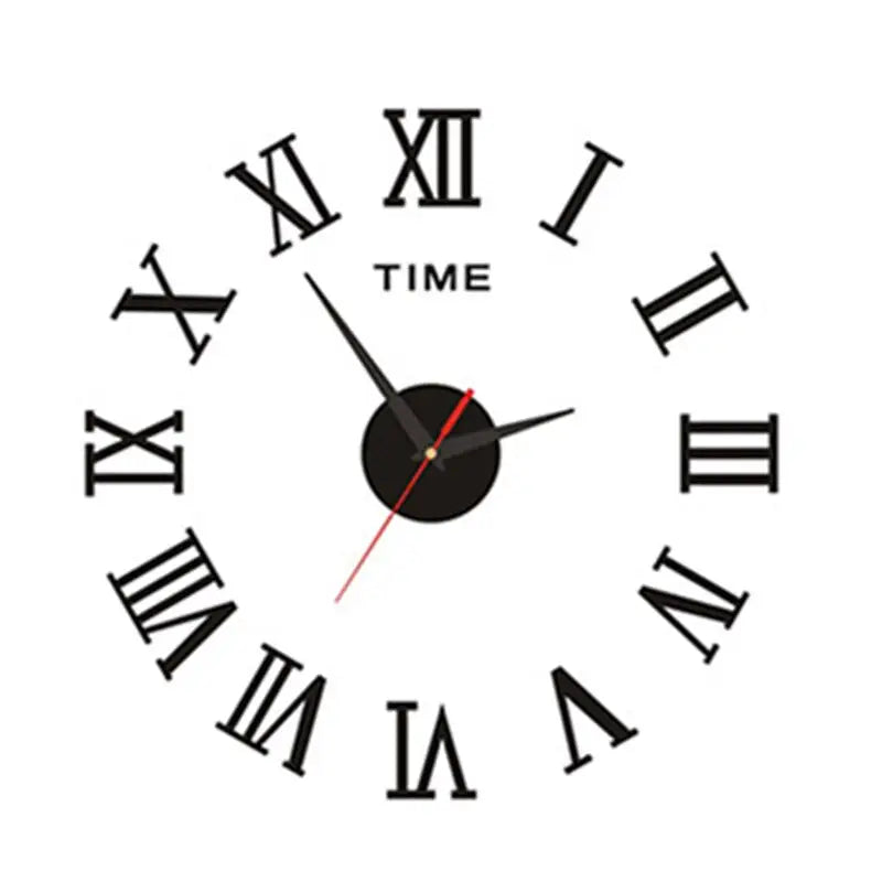 Grande Horloge Noire - horloge-industrielle
