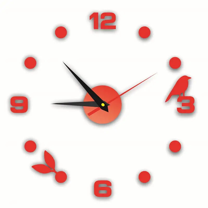 Grande Horloge Noire - horloge-industrielle