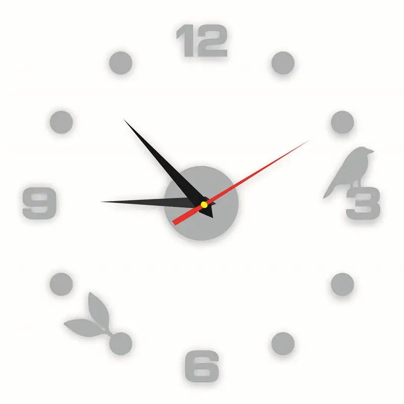 Grande Horloge Noire - horloge-industrielle