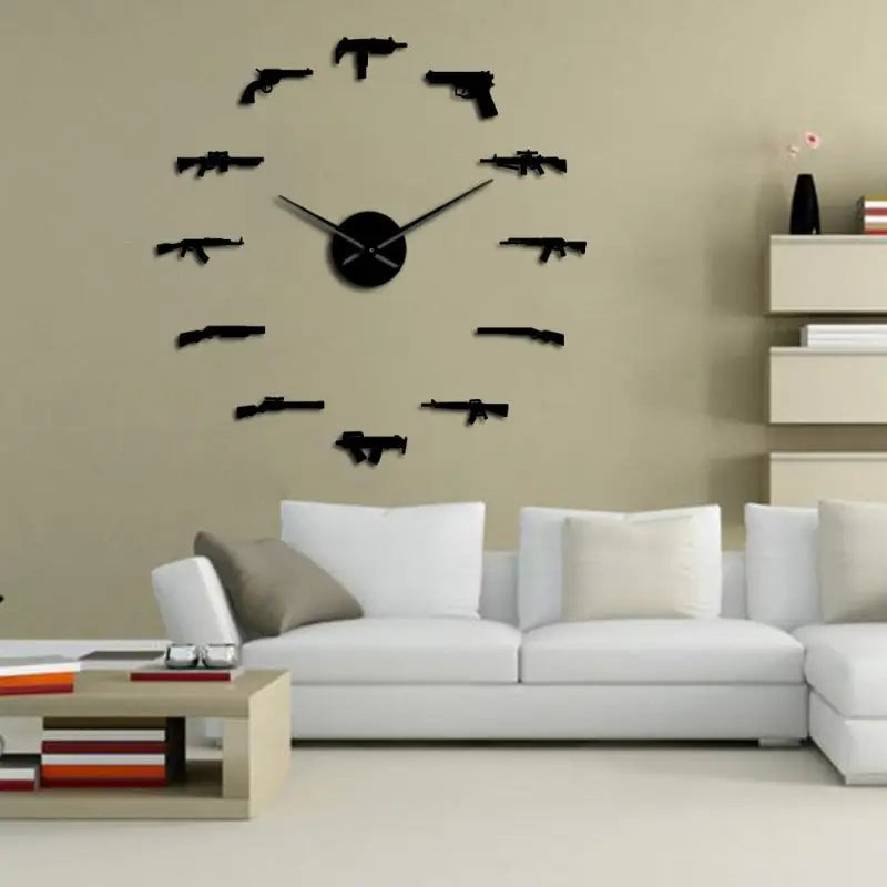 Grande Horloge Silencieuse - horloge-industrielle