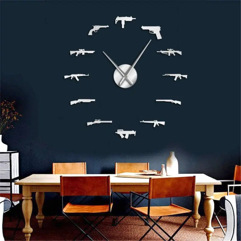 Grande Horloge Silencieuse - horloge-industrielle