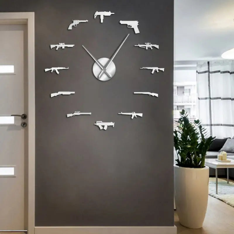 Grande Horloge Silencieuse - horloge-industrielle