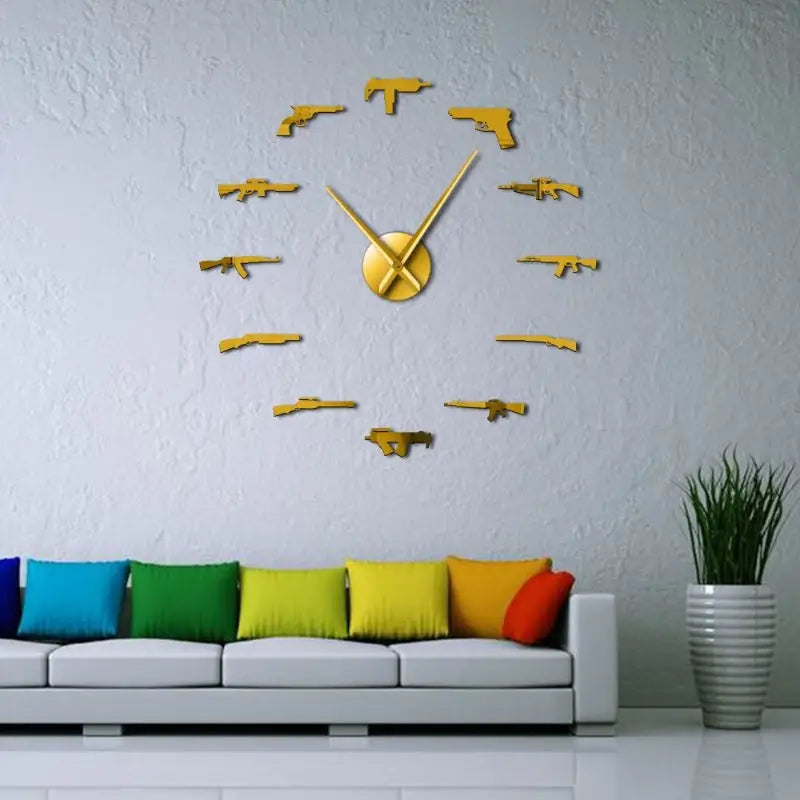 Grande Horloge Silencieuse - horloge-industrielle