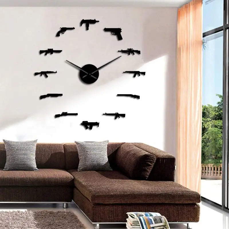 Grande Horloge Silencieuse - horloge-industrielle
