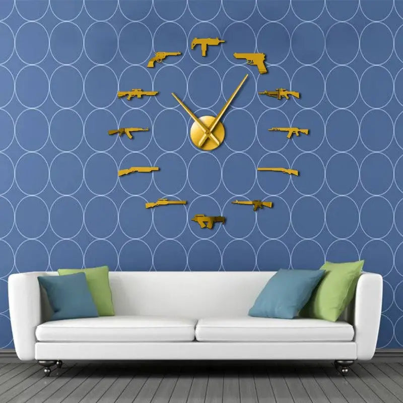 Grande Horloge Silencieuse - horloge-industrielle