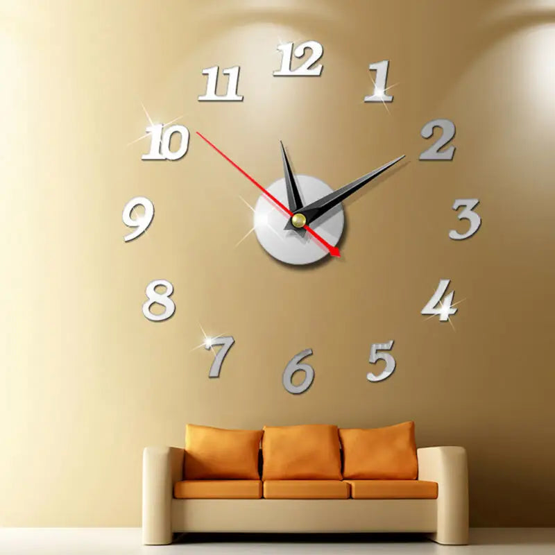 Grosse Horloge Murale Moderne - horloge-industrielle