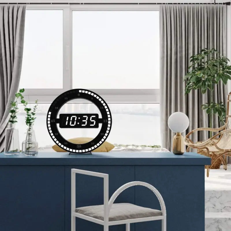 Horloge à Led - horloge-industrielle