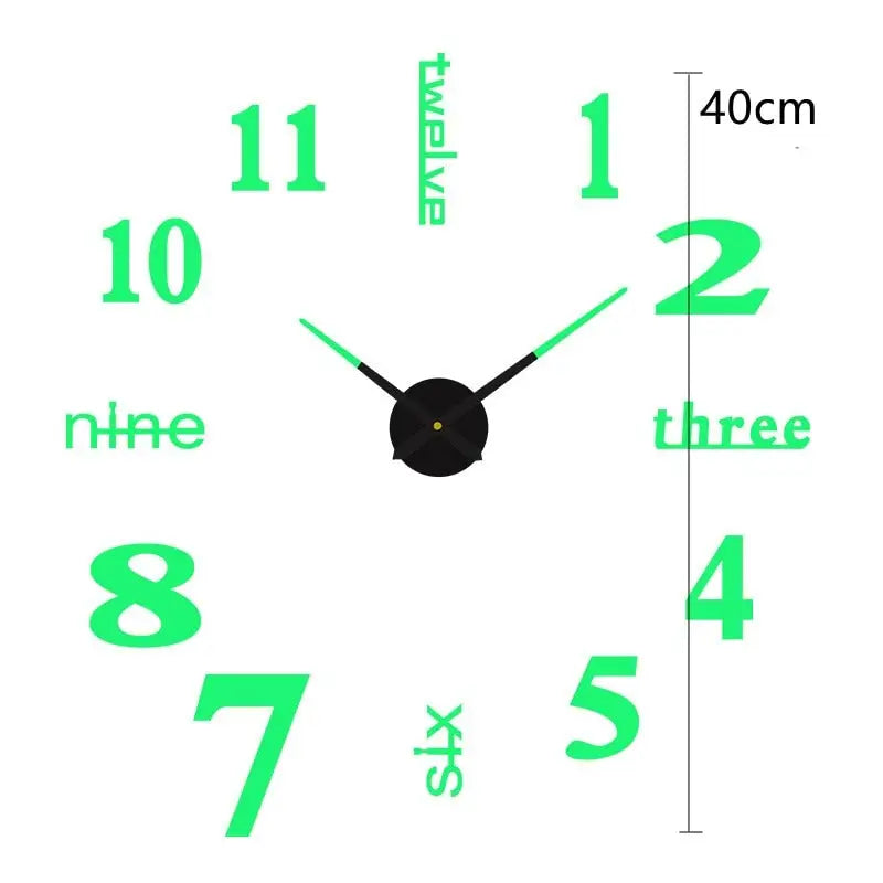 Horloge 40 cm Lumineuse - horloge-industrielle