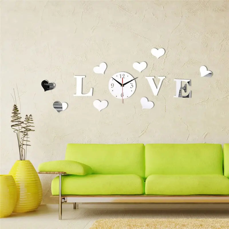 Horloge Amour - horloge-industrielle