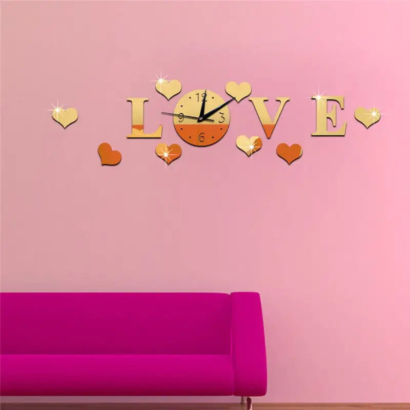 Horloge Amour - horloge-industrielle