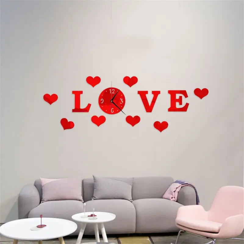 Horloge Amour - horloge-industrielle