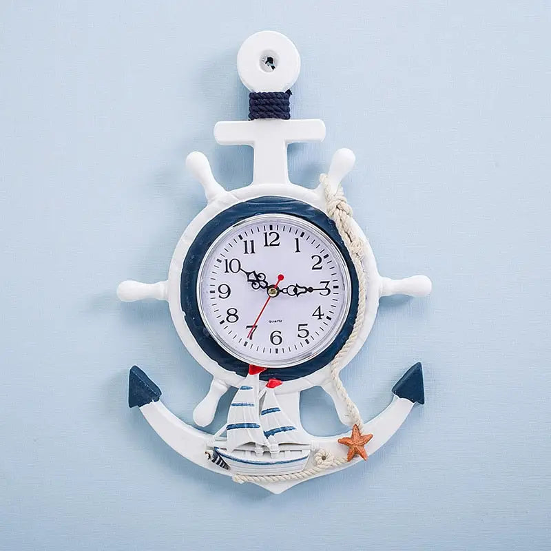 Horloge Ancre Marine - horloge-industrielle