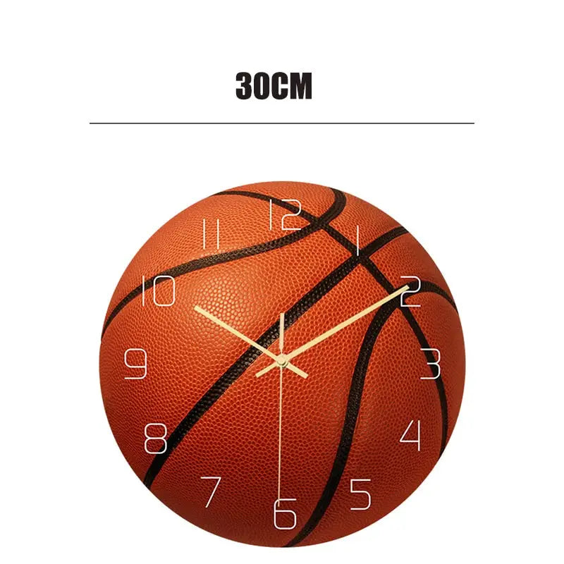 Horloge Ballon de Sports - horloge-industrielle