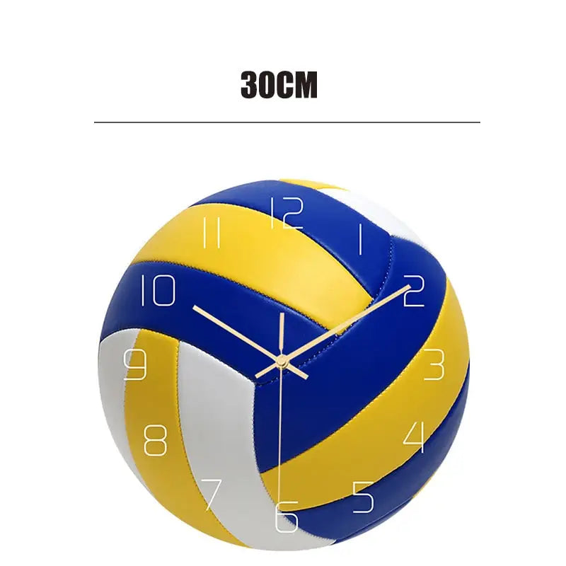 Horloge Ballon de Sports - horloge-industrielle