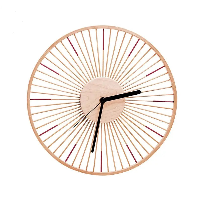 Horloge Bambou - horloge-industrielle