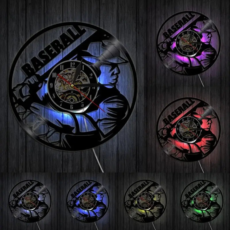 Horloge Baseball - horloge-industrielle