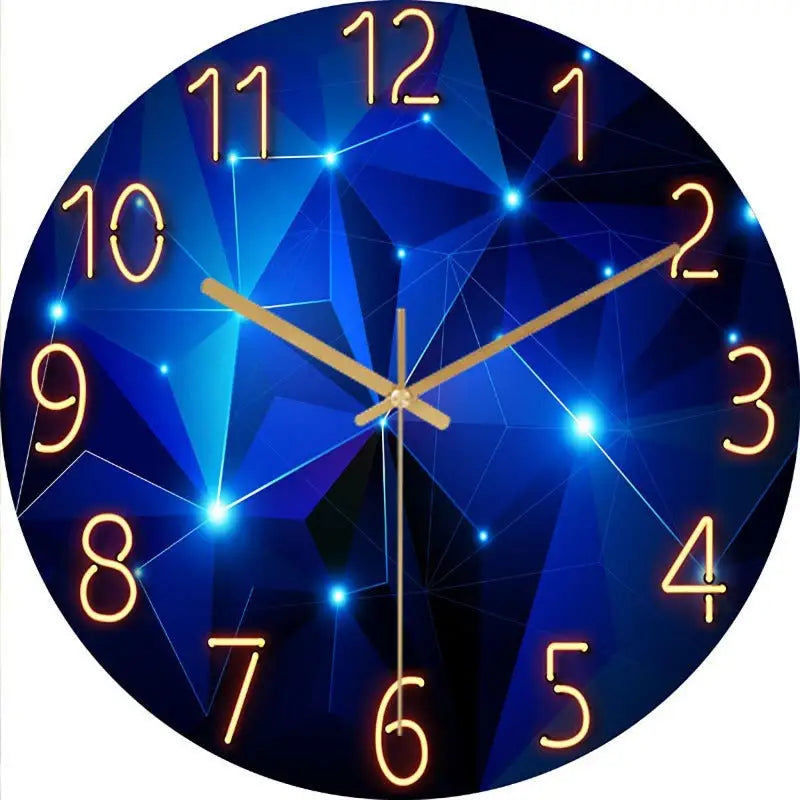 Horloge Bleu - horloge-industrielle