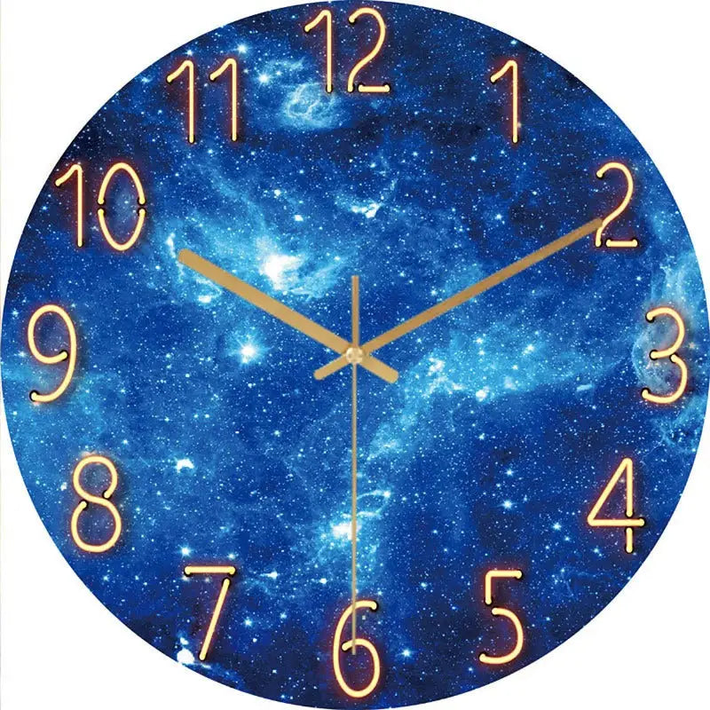 Horloge Bleu - horloge-industrielle