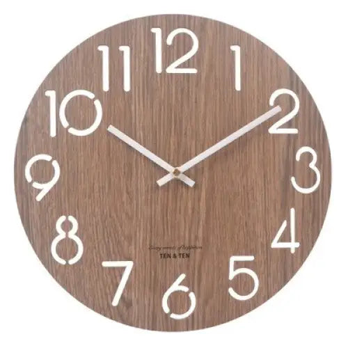 horloge bois blanc - horloge-industrielle