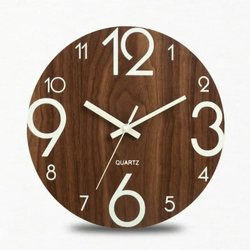 Horloge Bois Clair - horloge-industrielle