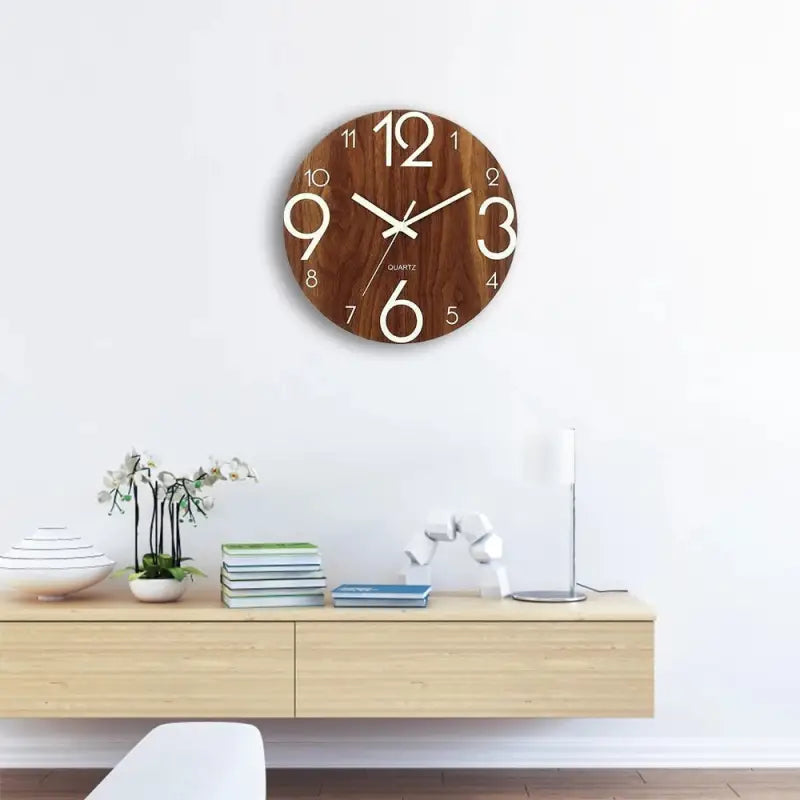 Horloge Bois Clair - horloge-industrielle