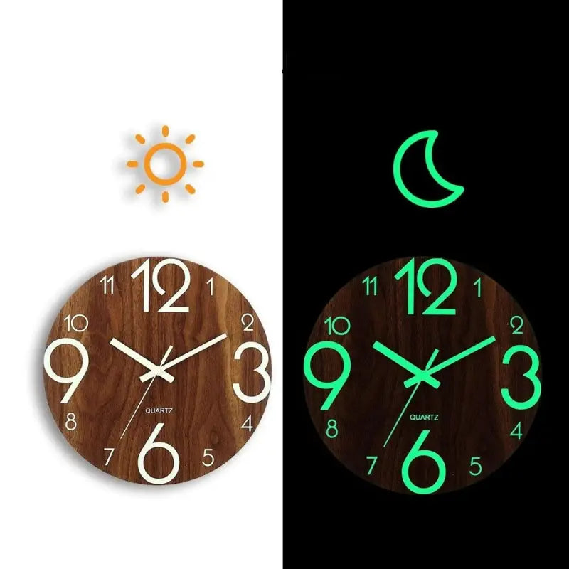 Horloge Bois Clair - horloge-industrielle