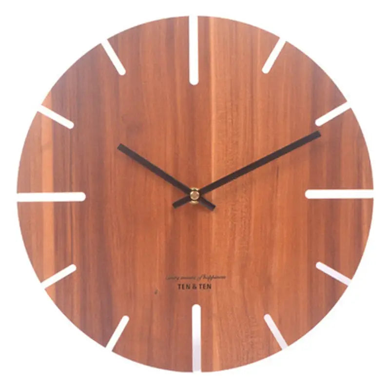 horloge bois flotté - horloge-industrielle