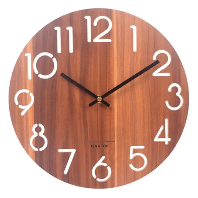 horloge bois flotté - horloge-industrielle