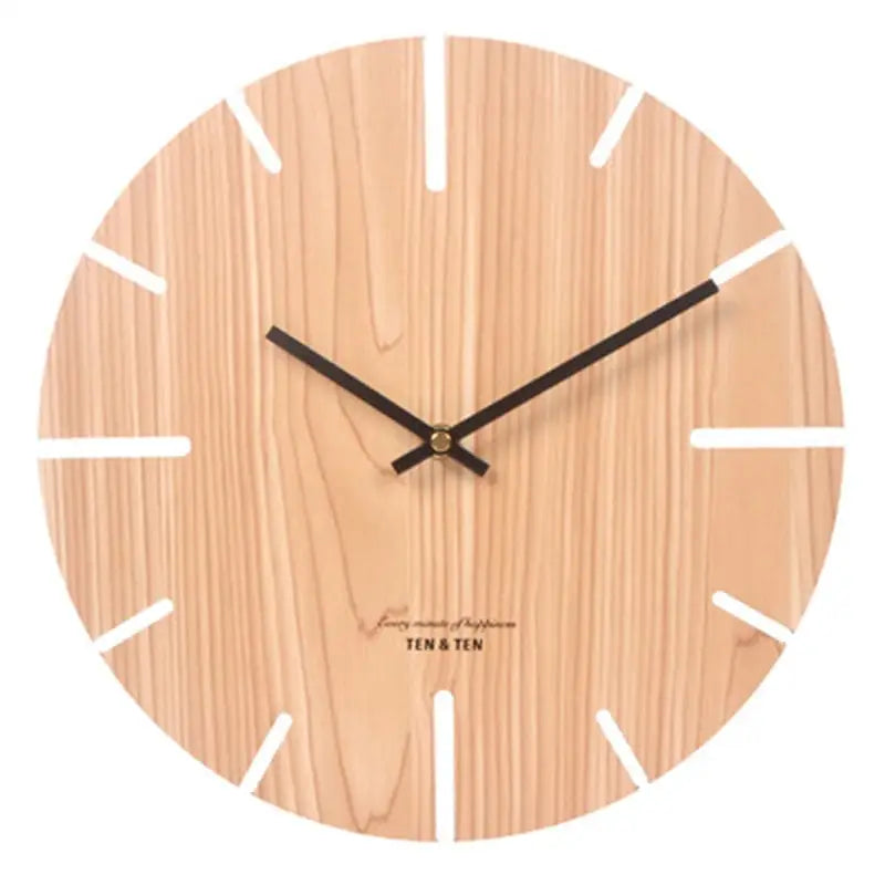 horloge bois flotté - horloge-industrielle