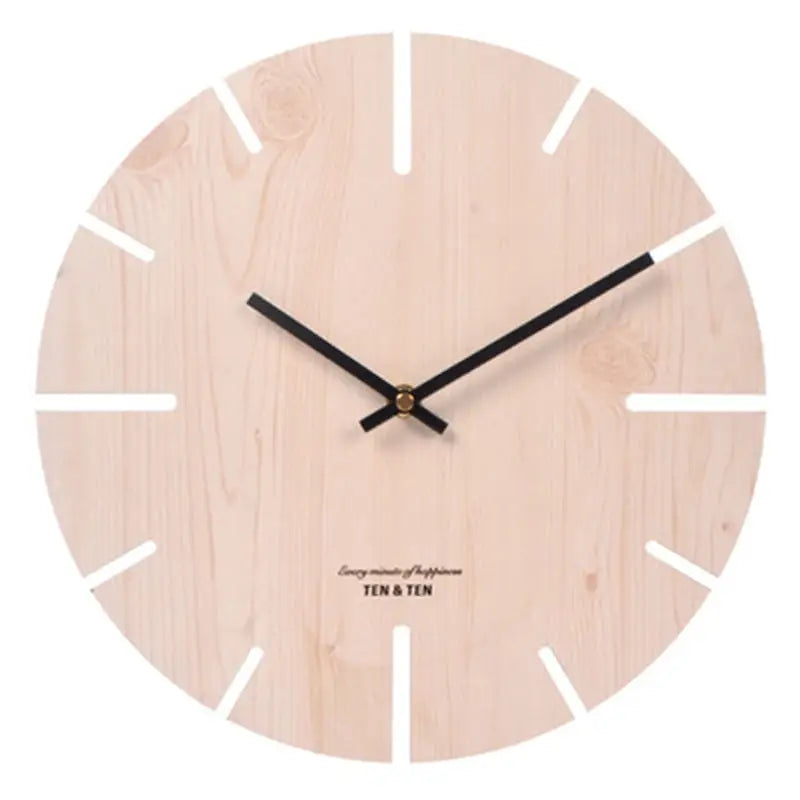 horloge bois flotté - horloge-industrielle
