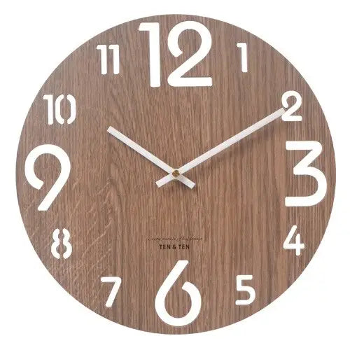 horloge bois flotté - horloge-industrielle