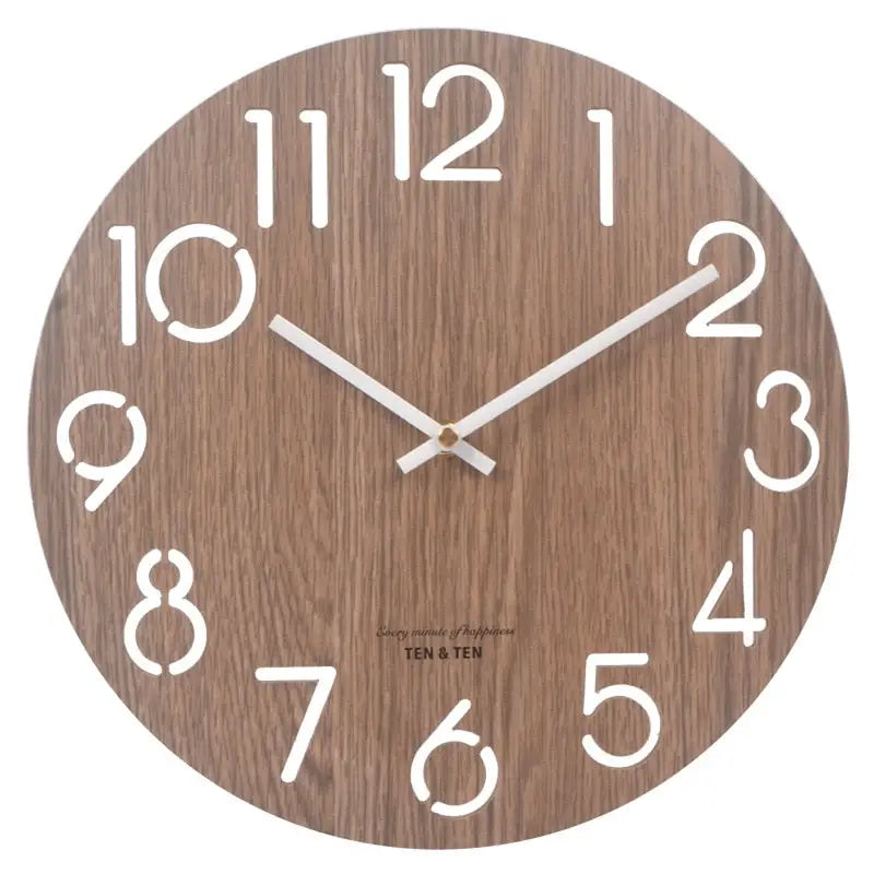 horloge bois flotté - horloge-industrielle