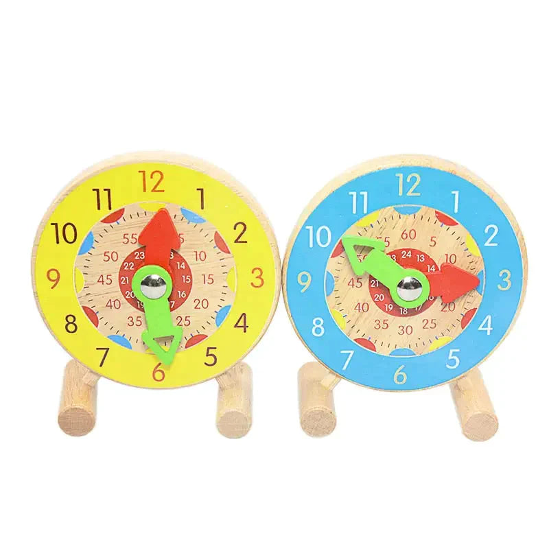 Horloge En Bois Montessori