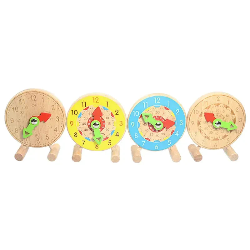 Horloge En Bois Montessori