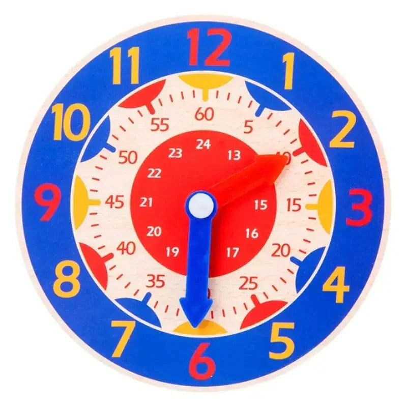 Horloge En Bois Montessori - 7