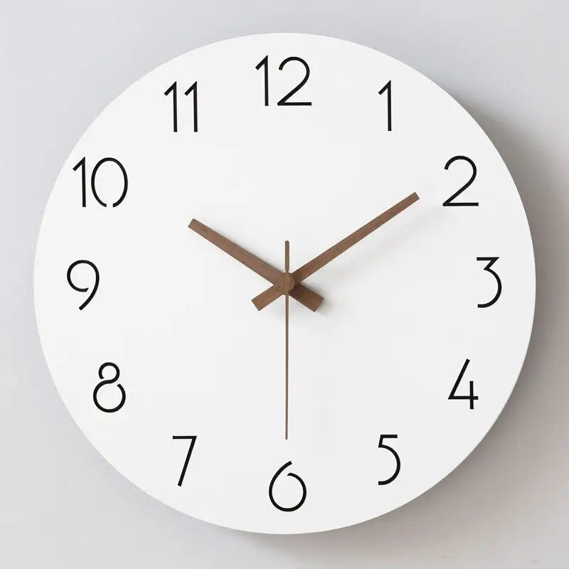 horloge en bois murale - horloge-industrielle
