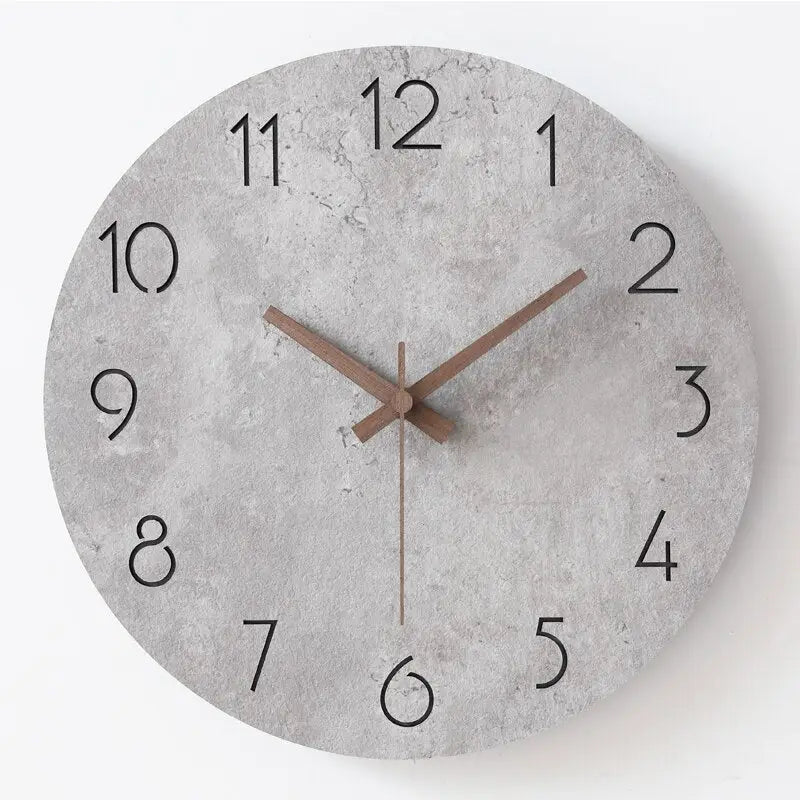 horloge en bois murale - horloge-industrielle