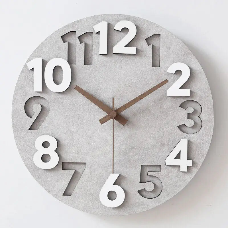 horloge en bois murale - horloge-industrielle