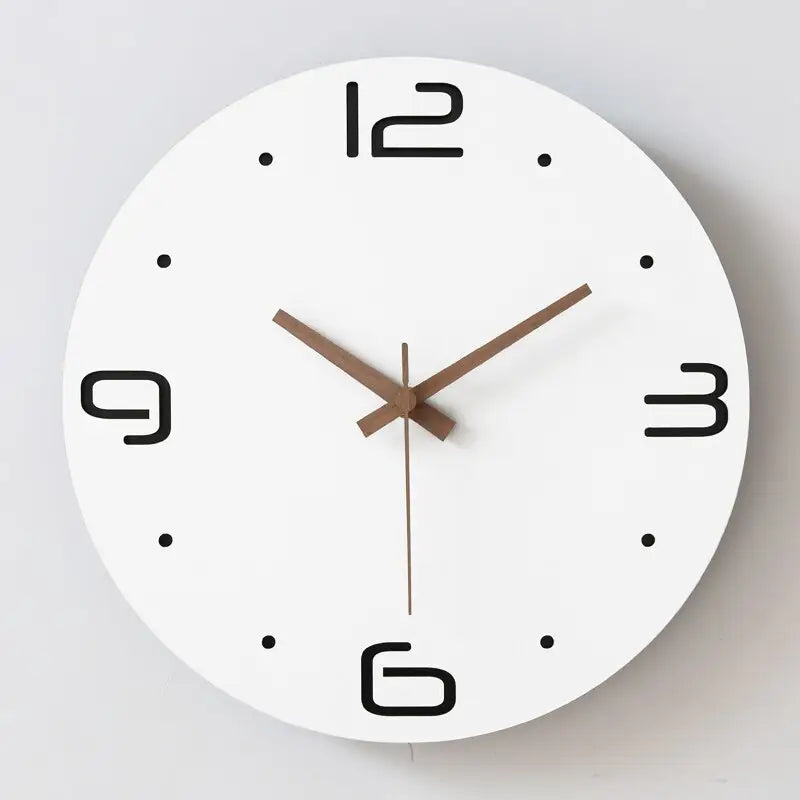horloge en bois murale - horloge-industrielle