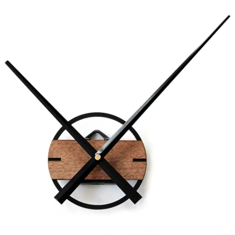 Horloge Bois Scandinave - horloge-industrielle
