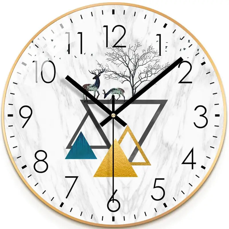 horloge cerf - horloge-industrielle