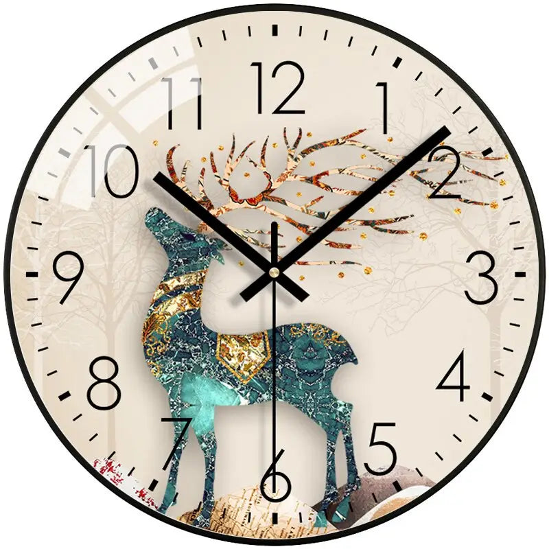 horloge cerf - horloge-industrielle