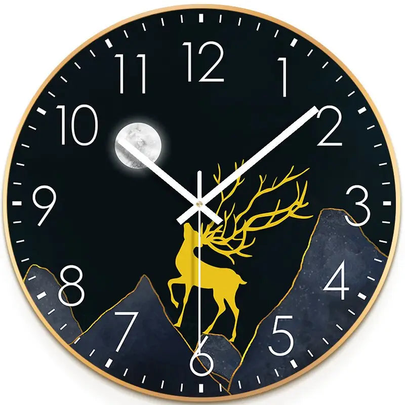 horloge cerf - horloge-industrielle