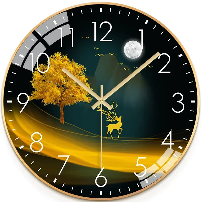 horloge cerf - horloge-industrielle
