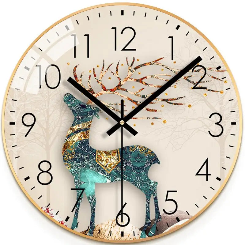 horloge cerf - horloge-industrielle
