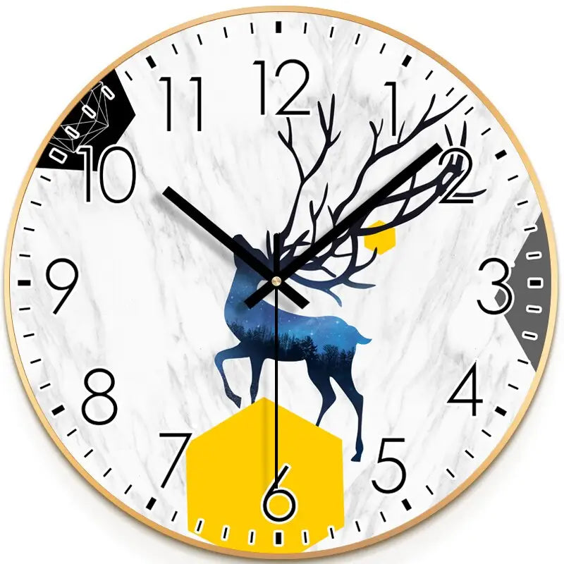 horloge cerf - horloge-industrielle
